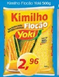 Supermercados Guanabara Kimilho Flocao Yoki 500g oferta