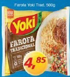 Supermercados Guanabara Farofa Yoki Trad. 500g oferta