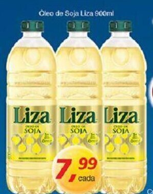 Supermercados Guanabara Oleo de Soja Liza 900ml oferta