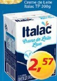 Creme de Leite Italac TP 200g