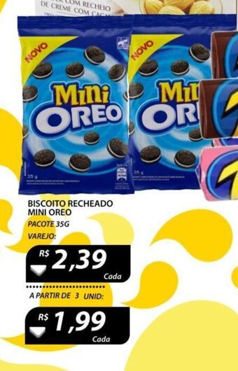 Assaí Atacadista Biscoito Recheado Mini Oreo 35g oferta