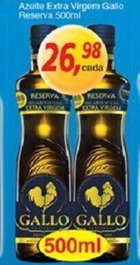 Supermercados Guanabara Azeite Extra Virgem Gallo Reserva 500ml oferta