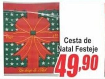 Serrano Supermercado Cesta de natal Festeje oferta