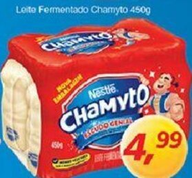 Supermercados Guanabara Leite Fermentado Chamyto 450g oferta