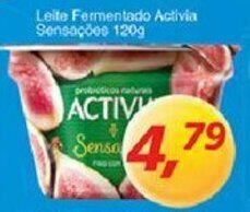 Supermercados Guanabara Leite Fermentado Activia Sensacoes 120g oferta