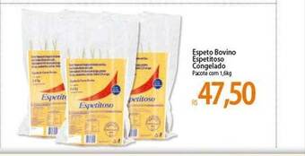 Espeto bovino espetitoso congelado