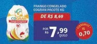 Bahamas Mix Frango congelado cogran pacote oferta