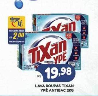 Lava roupas tixan ypê antibac