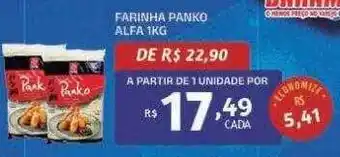 Bahamas Mix Farinha panko alfa oferta