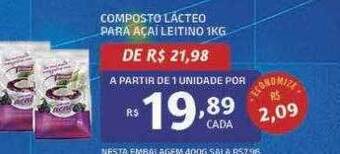 Bahamas Mix Composto lácteo para açaí leitino oferta