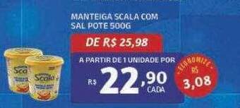 Bahamas Mix Manteiga scala com sal oferta