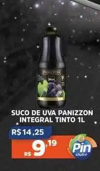 Pinheiro Supermercado Suco de uva panuizzon integral tinto oferta