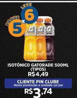 Pinheiro Supermercado Isotônico gatorade tipos oferta