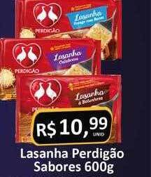 Rede Krill Lasanha perdigão sabores oferta