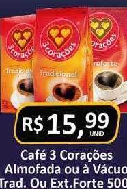 Rede Krill Café 3 corações almofada ou à vácuo trad. ou ext. forte oferta