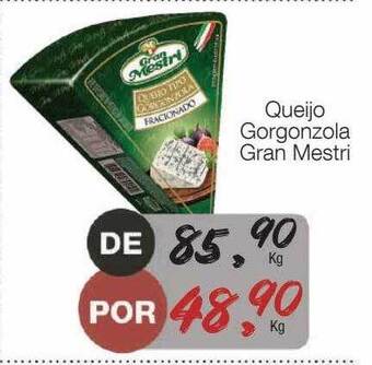 Supermercado Dalben Queijo gorgonzola gran mestri oferta