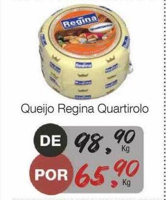 Supermercado Dalben Queijo regina quartirolo oferta