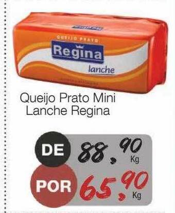 Supermercado Dalben Queijo prato mini lanche regina oferta