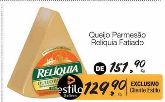 Supermercado Dalben Queijo parmesão reliquia fatiado oferta