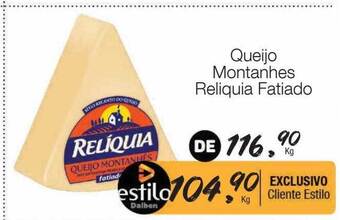 Supermercado Dalben Queijo montanhes reliquia fatiado oferta