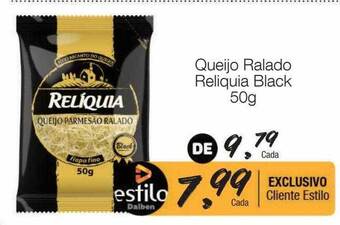 Supermercado Dalben Queijo ralado reliquia black oferta