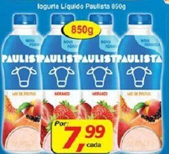 Supermercados Guanabara Iogurte Liquido Paulista 850g oferta
