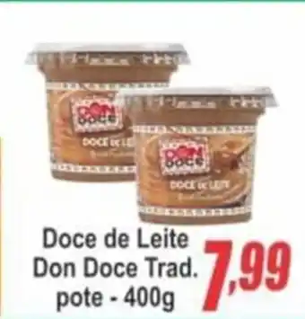 Serrano Supermercado Doce de Leite Don Doce Trad. pote 400g oferta