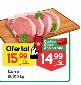 Supermercados Princesa Carré suíno kg oferta
