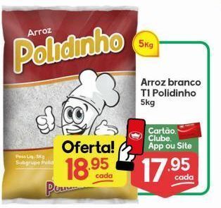 Supermercados Princesa Arroz branco t1 polidinho 5kg oferta