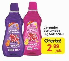 Supermercados Princesa Limpador perfumado big soft 500ml oferta