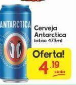 Supermercados Princesa Cerveja antarctica latão 473ml oferta