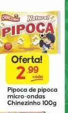 Supermercados Princesa Pipoca de pipoca micro-ondas chinezinho 100g oferta
