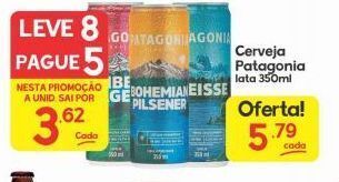Supermercados Princesa Cerveja patagonia lata 350 ml oferta