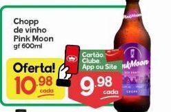 Supermercados Princesa Chopp de vinho pink moon 600ml oferta