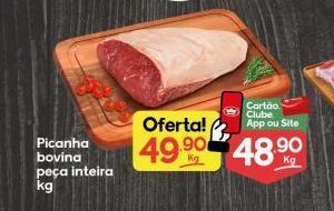 Picanha bovina peça inteira kg