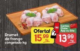 Supermercados Princesa Drumet de frango congelado kg oferta