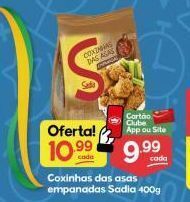 Supermercados Princesa Coxinhas das asas empanadas sadia 400g oferta