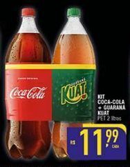 Mercantil Rodrigues Kit coca-cola + guaraná kuat 2lt oferta