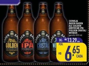 Mercantil Rodrigues Cerveja baden baden 600ml oferta