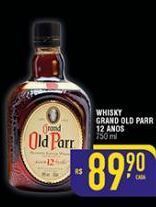 Whisky grand old parr 12 anos 750ml