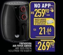 Fritadeira air fryer amvox