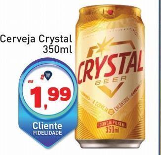 Tonin Superatacado Cerveja crystal 350ml oferta