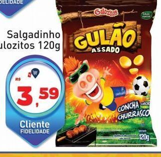 Tonin Superatacado Salgadinho gulozitos 120g oferta