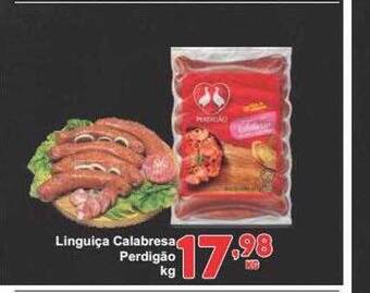 Rede Super Compras Linguiça calabresa perdigão oferta