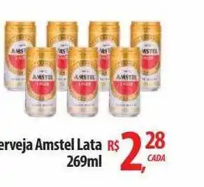 Cerveja amstel lata
