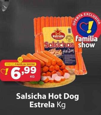 Super Show Salsicha hot dog estrela oferta