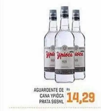 Cidade Supermercados Aguardente de cana ypióca prata oferta