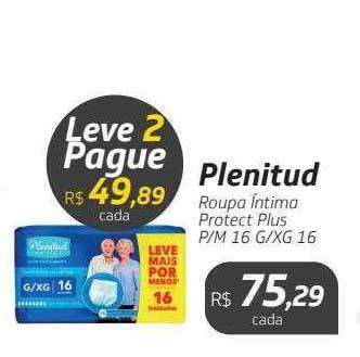 Plenitud roupa íntima protect plus