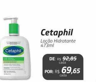 Drogal Cetaphil loção hidratante oferta