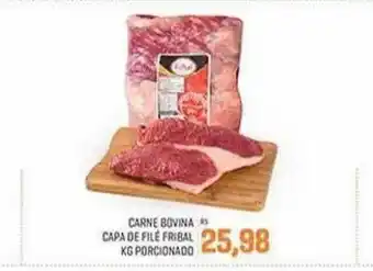 Cidade Supermercados Carne bovina capa de filé fribal kg porcionado oferta